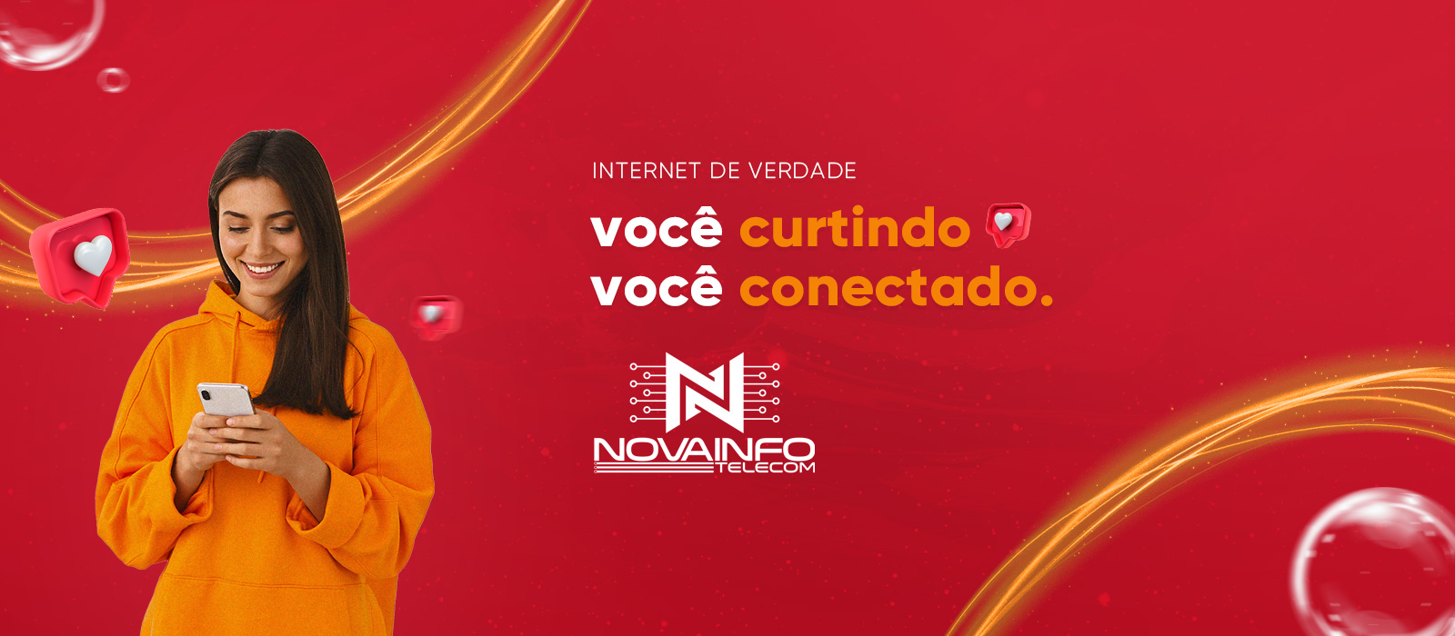 Banner Melhor Internet para tudo o que precisa